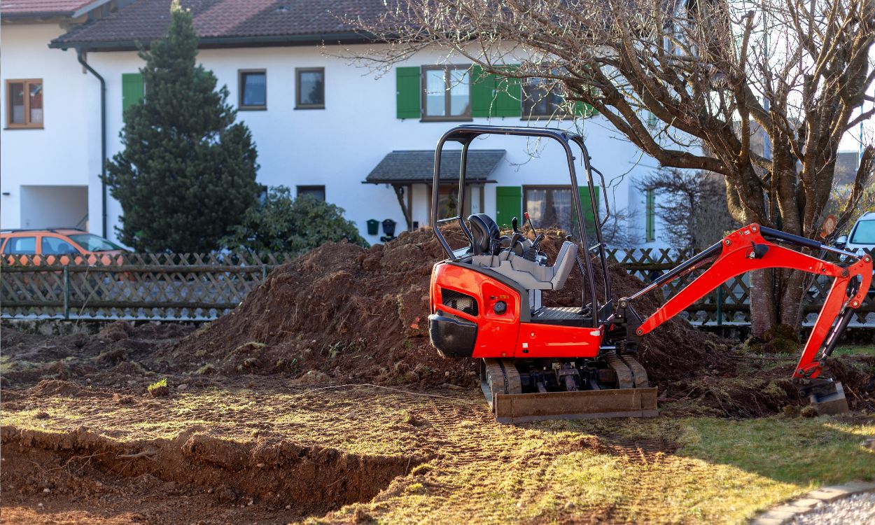 Mini bagri imajo, ki preoblikuje vsak gradbeni projekt